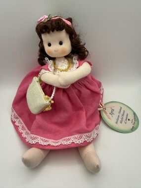 Green Tree Musical Doll Of The Month April Collectible-Daughter Shower Gift Rare